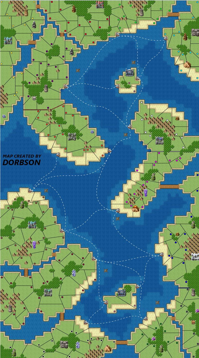 the map
